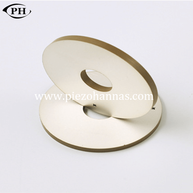 P5-Material Piezo-Keramik-Ringplatten-Wandlersensor für Ultraschall-Zahnmedizin