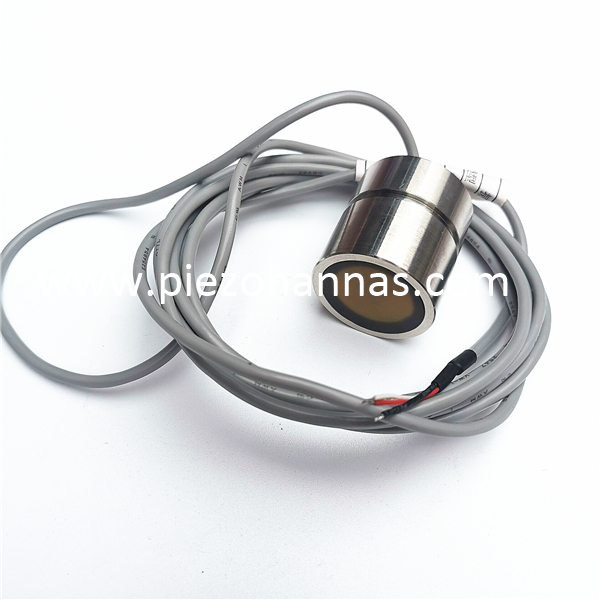 Piezoelektrischer 1-MHz-Ultraschallwandler aus Edelstahl für Ultraschall-Durchflussmesser